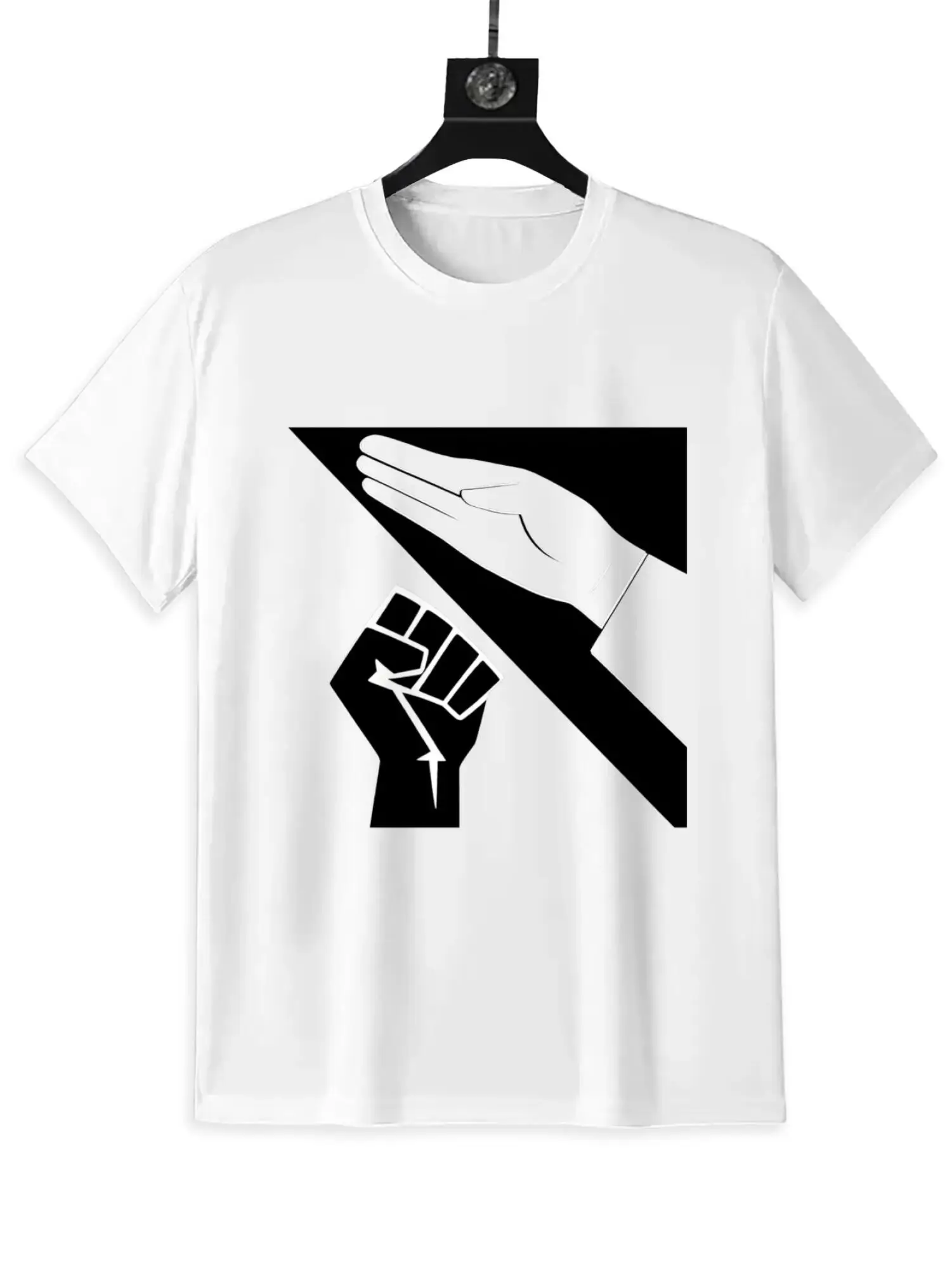 تي شيرت Paper Beats Rock المضحك #1