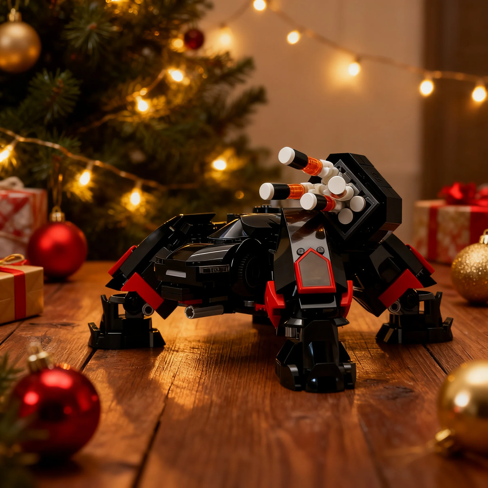 541pcs MOC City EV Supercar Mecha Tank Platform Model Christmas Gift Office Desk Ornament And Creative Tabletop