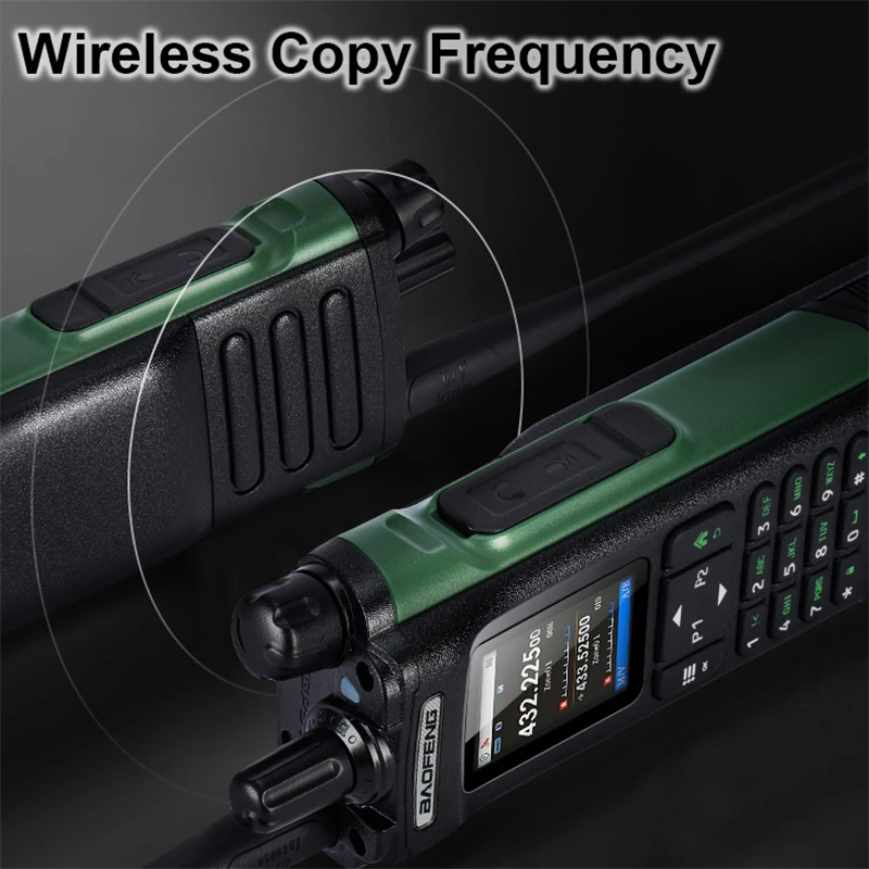 2 قطعة BAOFENG UV-32 نظام تحديد المواقع اسلكية تخاطب 10 واط AM متعدد الموجات بلوتوث البرمجة اللاسلكية نسخة تردد طويلة المدى هام 2 طريقة راديو