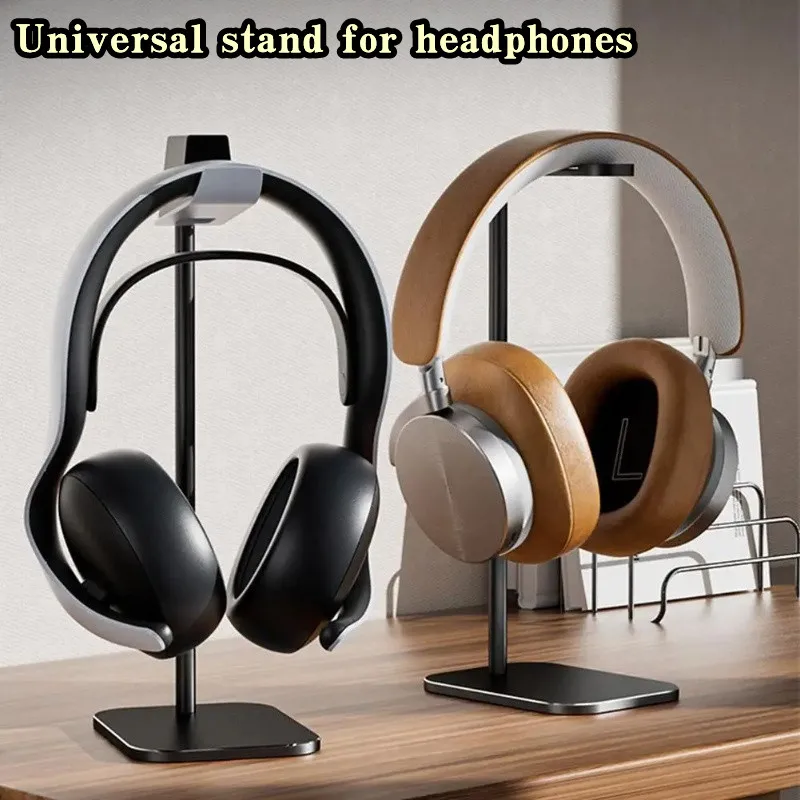 

Gaming Headset Holder Display Shelf Aluminum Headphone Stand Desktop Display Shelf Anti-slip Base Suitable for PS5 Pulse Elite