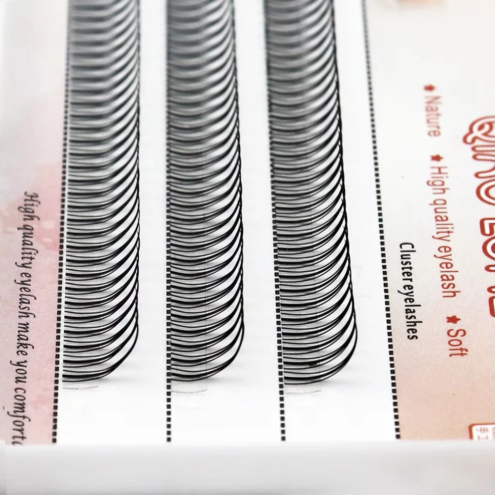 1 Box/120 Bundles Mink Eyelash Natural extension 3D Russia DIY Individual Eyelash Cluster Makeup Tools wholesale