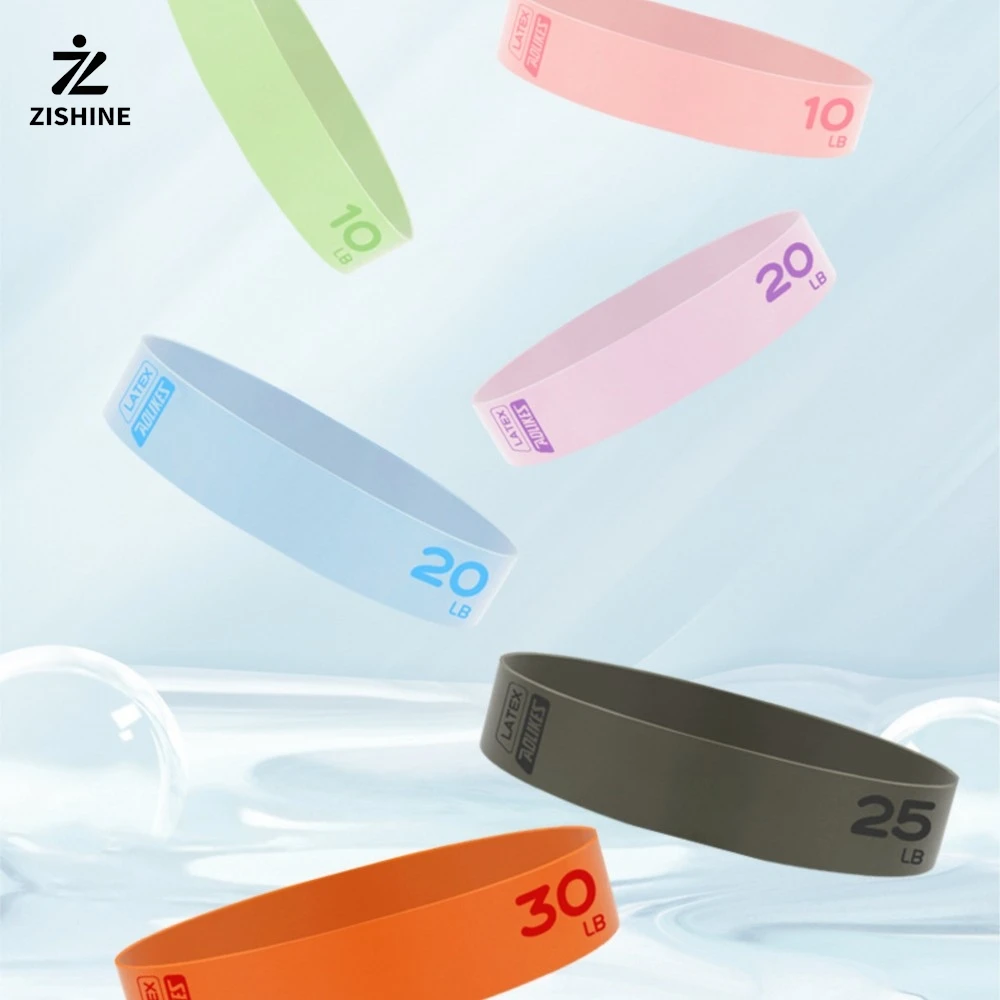 

Cotton yoga resistance band, a type of yoga resistance band used for hip lifts and squats, suitable for home Pilates practice.