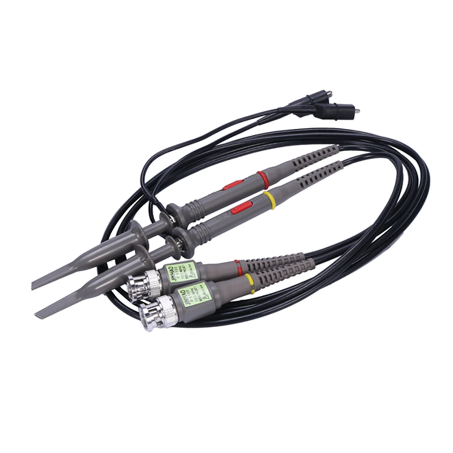 RTCX-2 Pack P6100 100 MHz Oscilloscope Probe 10:1 and 1:1 Switchable for Rigol Atten Owon Siglent