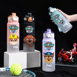 PAW Patrol 750ml Plastic Anti-drip Water Bottle for Fitness and Sports Drinking Chase Marshall Children Students