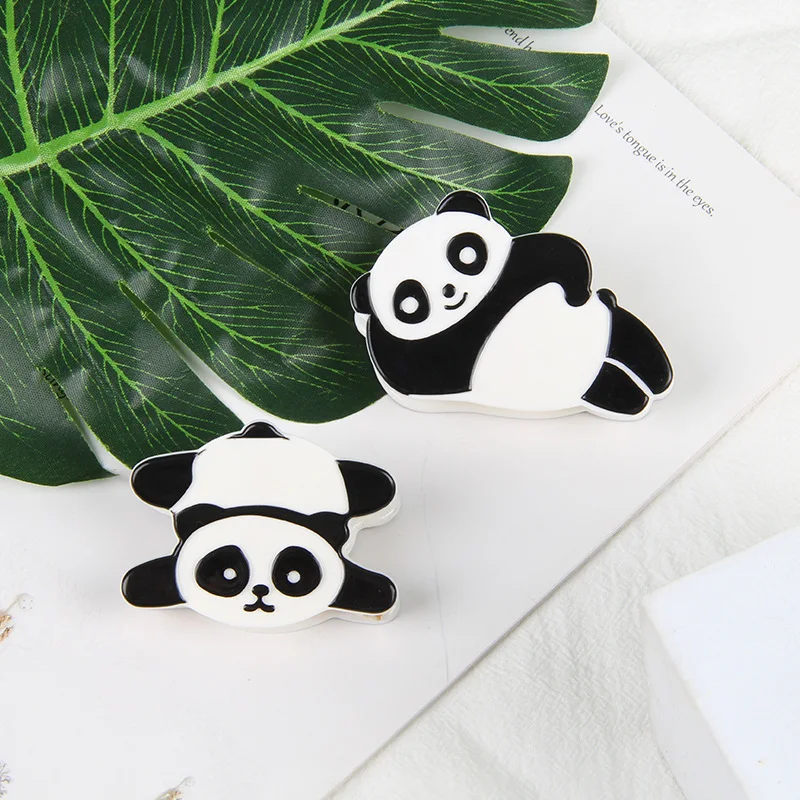 

Cute Panda Hairpin, Sweet Girl Style Shark Clip Versatile Headwear Hairpin, Grasp the Clip