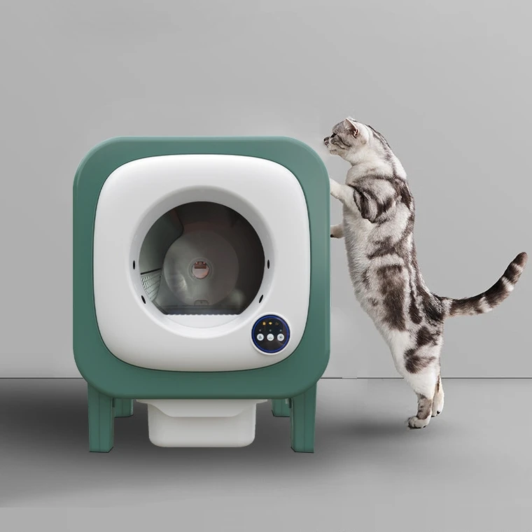 

AI Camera Automatic Self Cleaning Cat Box Cat Toilet Automatic