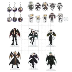 Game Ishigami Senku Shishio Tsukasa Asagiri Hyoga Saionji Ukyo Acrylic Stand Figure Doll Anime Keychain Cosplay Toy for Gift
