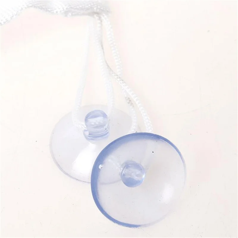 Baby Bath Bathtub Toy Mesh Storage Bag Suction Cup Mesh Bag Kinds Shower Toy Storage Bag Eco-Friendly Bathroom Organizer