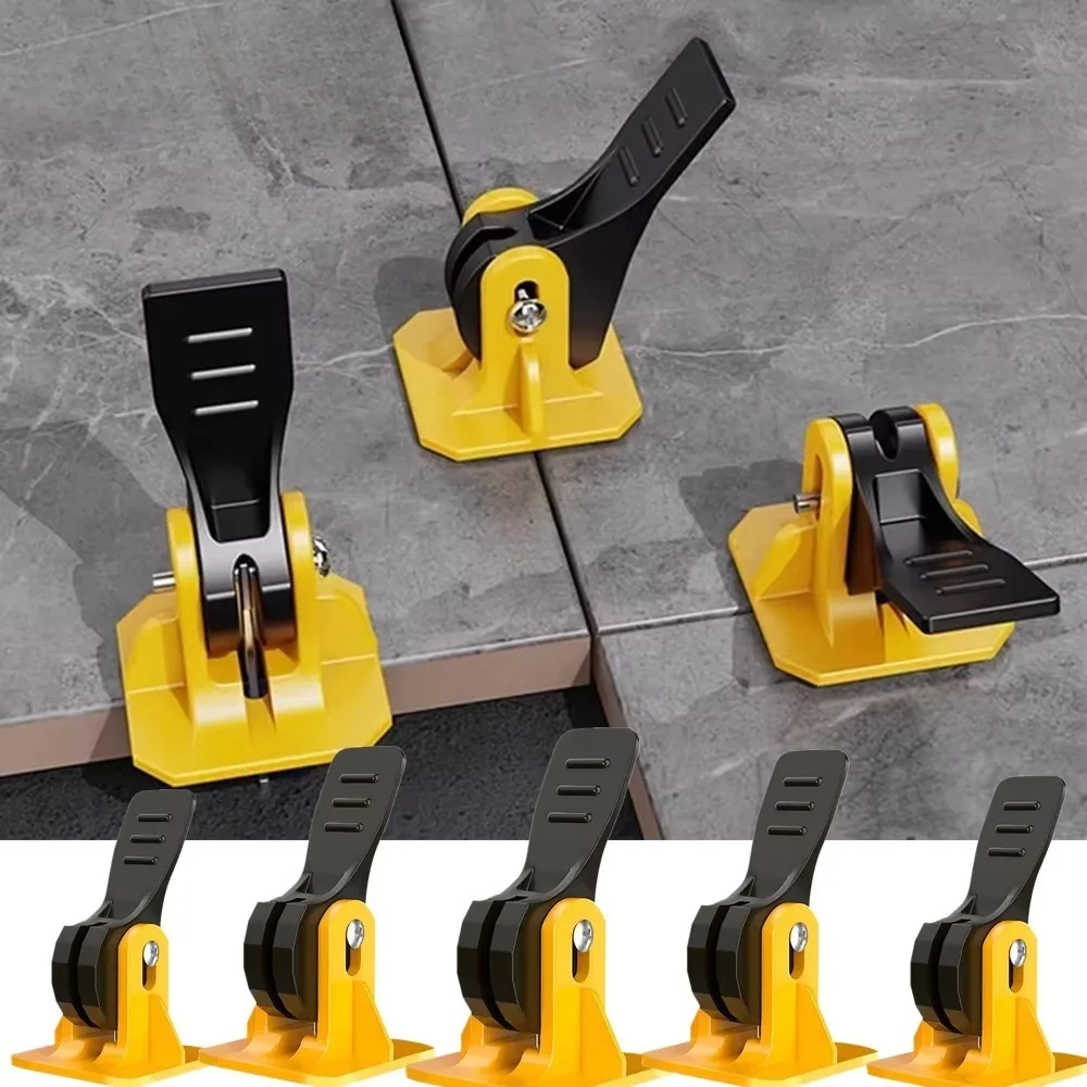 50Pcs Floor Tile Leveling System Clips Leveler Adjuster Kit Set for The Tile Laying Fixing Flat Ceramic Wall Construction Tools