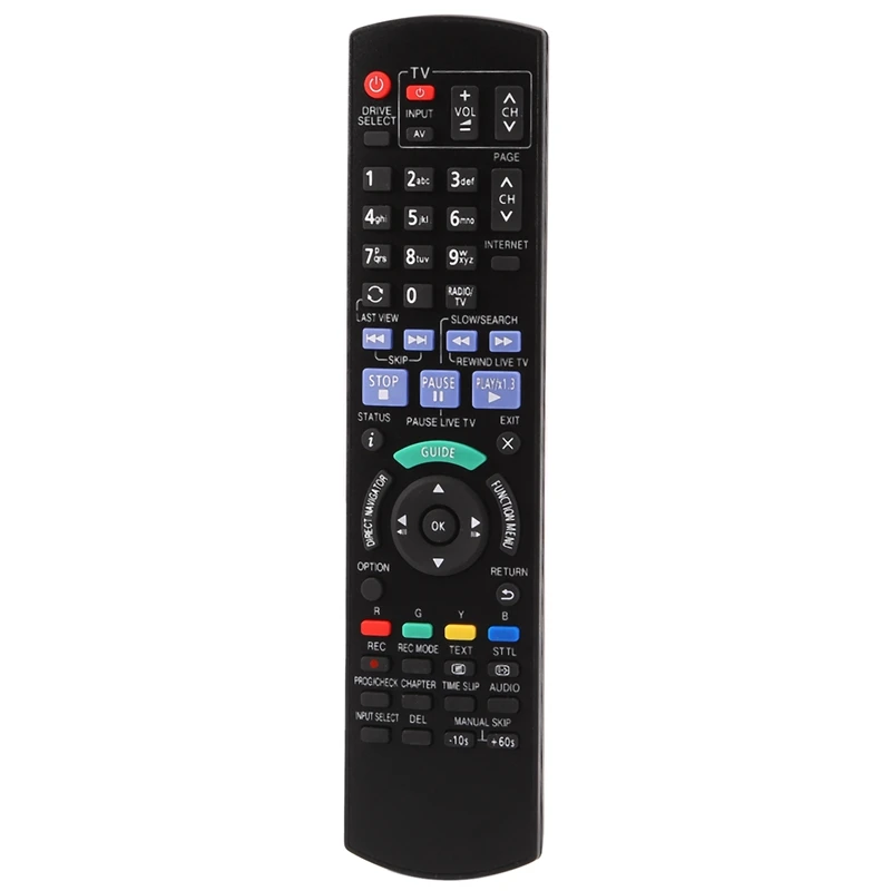 Remote Control Smart Remote Player Remote Control N2QAYB000980 For Panasonic Blu-Ray DVD