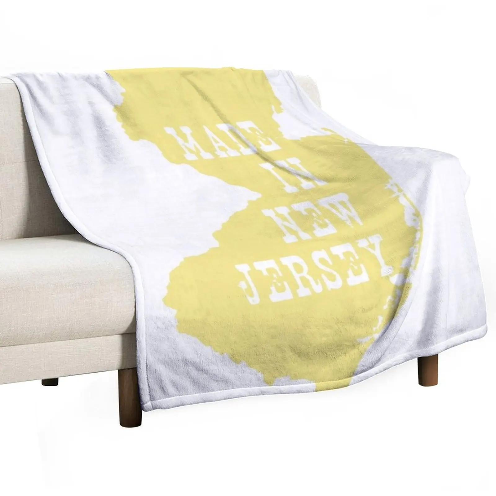 Made in New Jersey Throw Blanket Vintage Blankets For Sofas Blankets