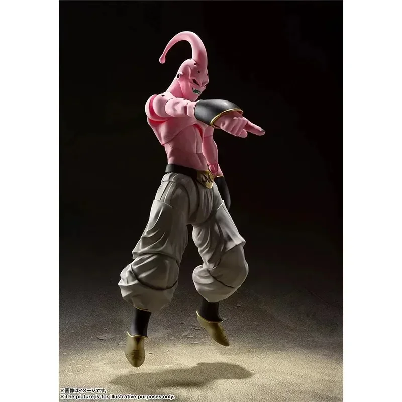 In Stock Genuine BANDAI S.H.Figuarts SHF Dragon Ball Z Majin Buu Evil Anime Action Figures Model Toys Collection Hoilday Gifts