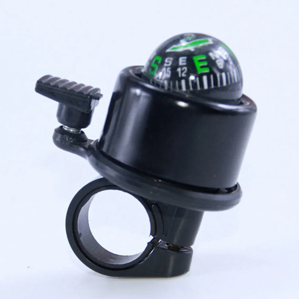 

【】Bicycle Bell Ring Durable Warning Compass Waterproof For Mountain Bike Electric Vehicles Outdoor Use Black