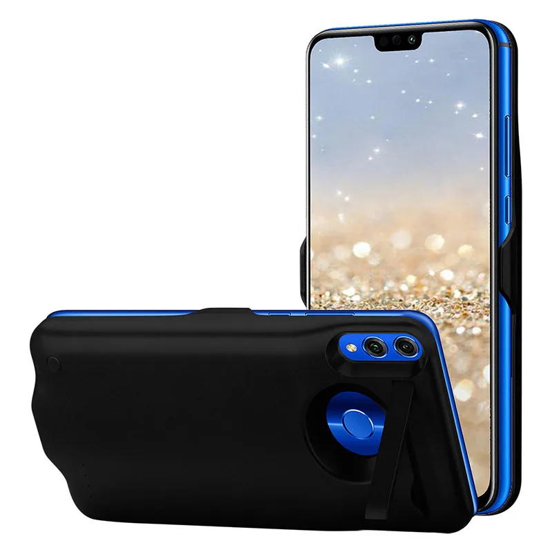 Imagem -04 - Energia para Huawei Honor 8x Bateria Case Capa de Backup Pacote Power Bank para Huawei Honor 8x Max Case Carregador de Bateria 10000mah Case de