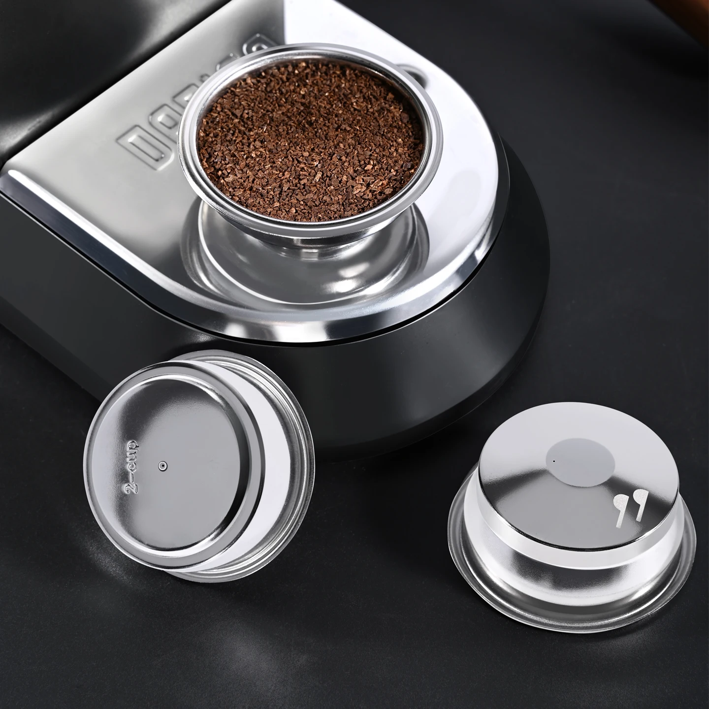 51/54/58mm Double Layer Pressurized Coffee Filter Basket Stainless Steel Reusable Filter Cup For Coffee Machine Portafilter