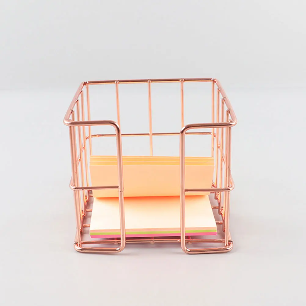 

2Pcs Business Card Storage Holder Sturdy Alloy Construction Space Saving Simple Design Practical Use Business Card Holder