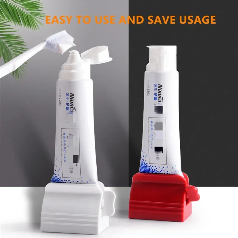 

Portable Multifunction Toothpaste Tube Squeezer Manual Squeezer Toothpaste Easy Plastic Dispenser Bathroom Accessories Sets