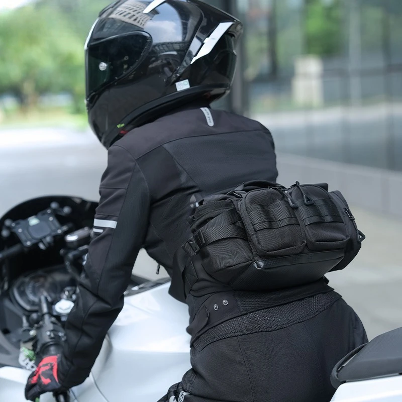 

Многофункциональная поясная сумка для мотоцикла, наплечная сумка для езды на мотоцикле, водонепроницаемая сумка для мототуризма