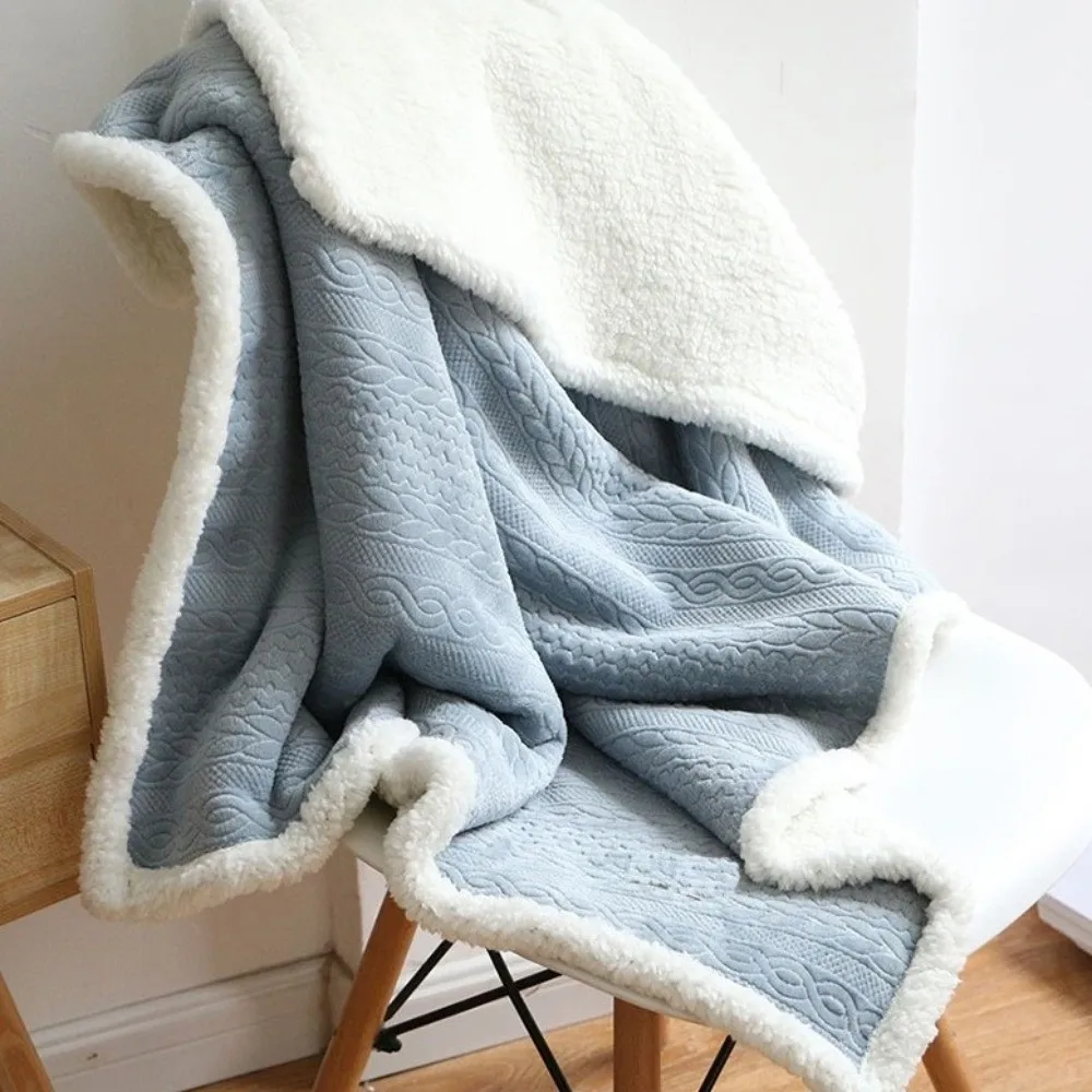 

Повседневное двухслойное фланелевое одеяло, шаль, утепленная теплая шаль, плюшевый женский шарф, можно носить