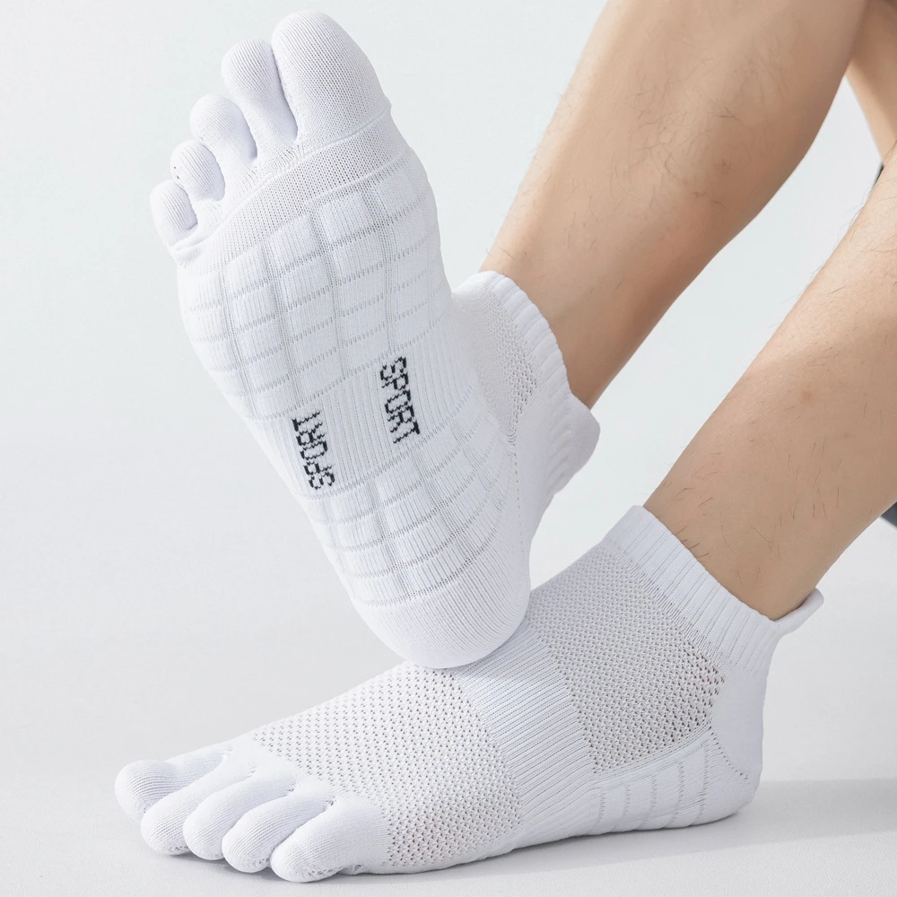 Ankle Sock Low Cut - 3 Pairs Sports Toe Socks Men