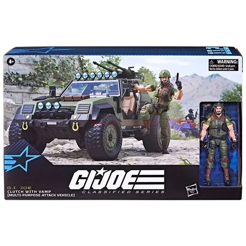 In Stock Original 6-Inch Special Forces Vamp Off-Road Vehicle And Driver Clutch Action Figure Model Toy Boy'S Birthday Gift