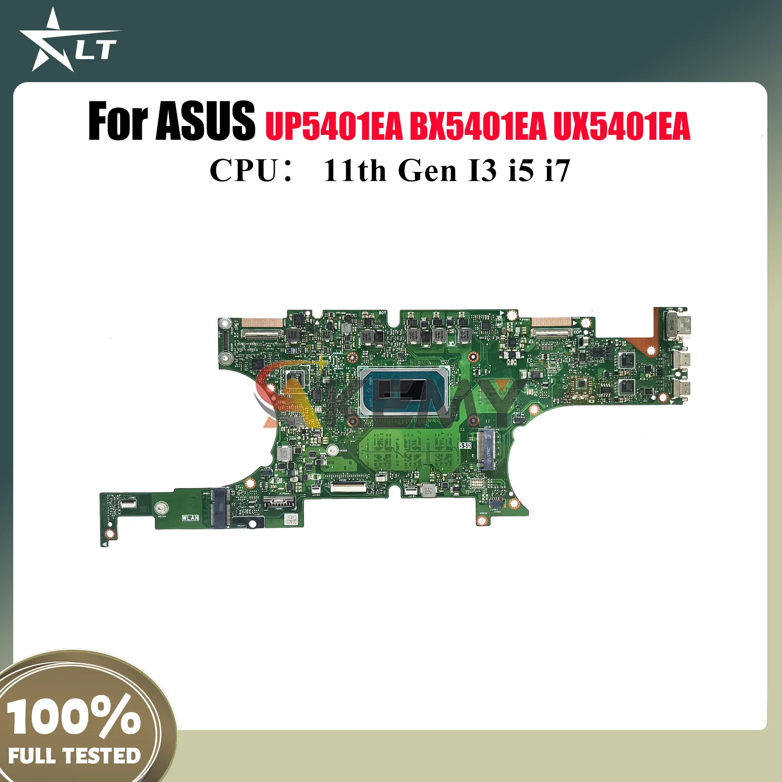 

UX5401EA Материнская плата для ноутбука ASUS ZenBook BX5401EA UX5401 UX540ZA RX5401EA UP5401EA Материнская плата для ноутбука с 11-го поколения I3 i5 i7