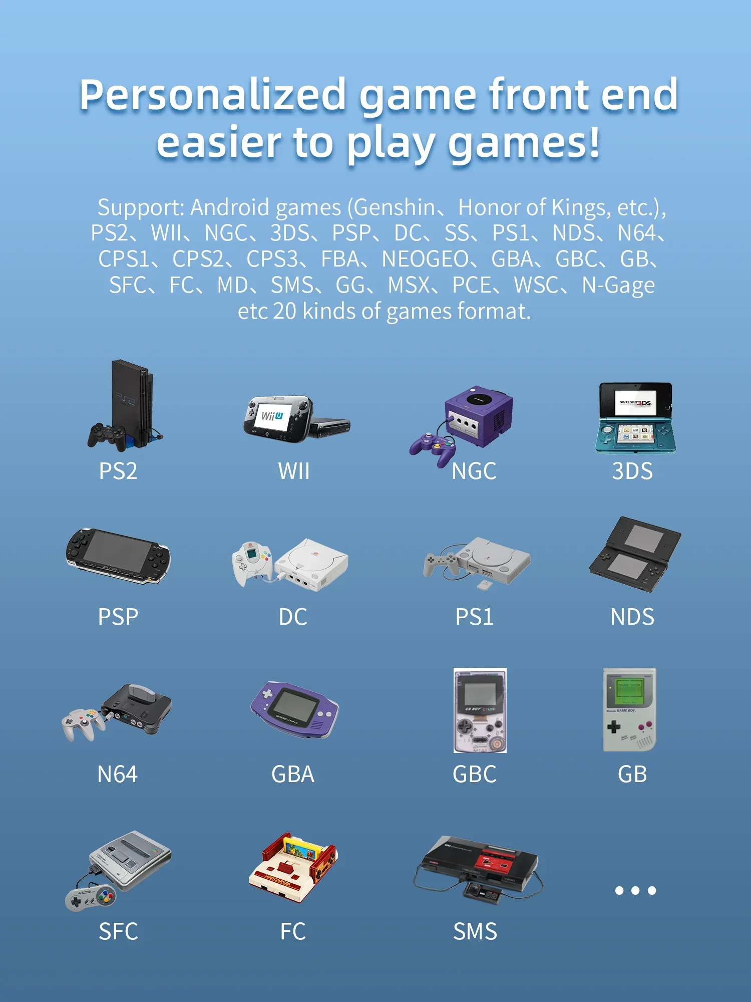 ANBERNIC RG405M 4 ''وحدة تحكم بجهاز لعب محمول IPS شاشة تعمل باللمس نظام Android12 قذيفة معدنية ريترو لعبة فيديو لاعب بطارية 4500 مللي أمبير في الساعة #3