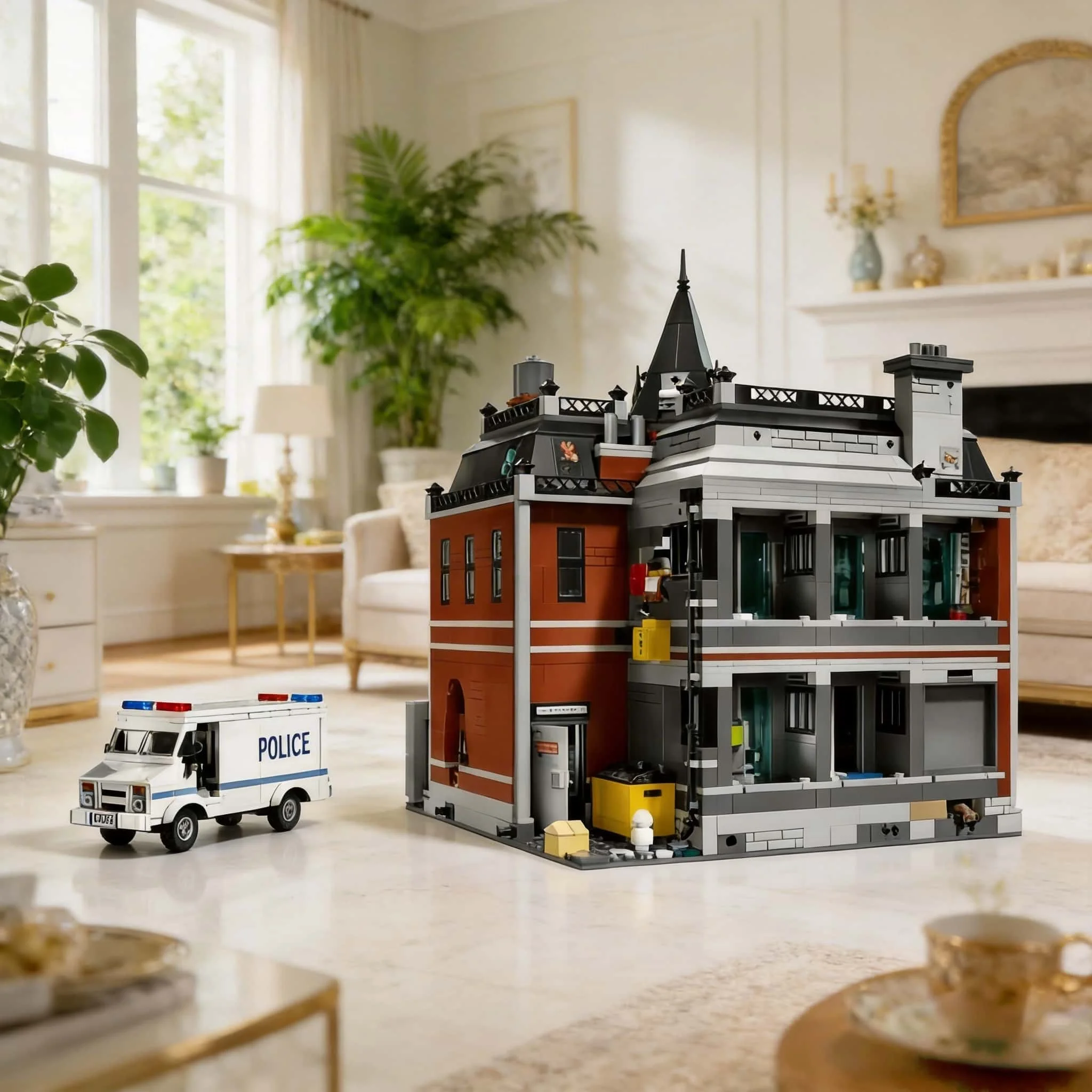 

Home decoration new interesting building modular hero series Arkham Asylum set, adult gifts Halloween, Christmas gifts, birthday