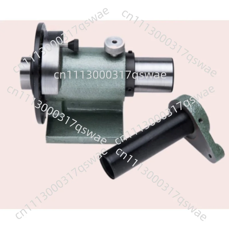 Simple Indexing Head for Fast Equal Division Processing of Drilling and Milling Machine, Connectable with Chuck