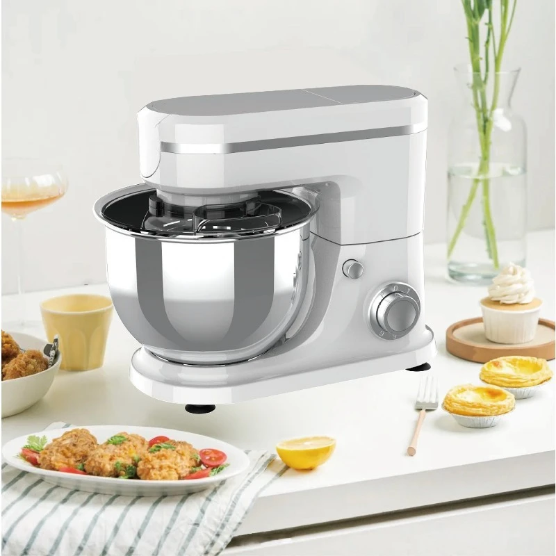 5L Household Stand Mixer Automatic Dough Kneading Machine, Multi-function Egg Beater Blender for Baking