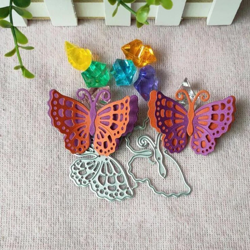 Butterfly Metal cutting blade mold Cutting mold DIY template clipboard Used for embossed paper cards Crafts