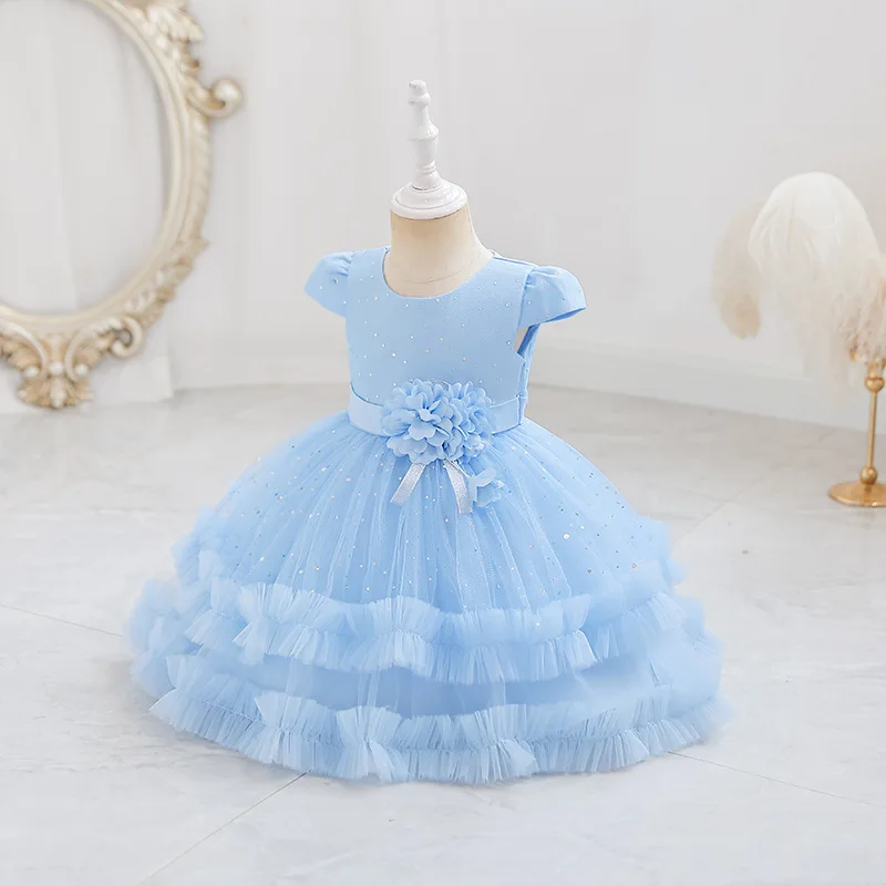 

New Children's Evening Dress Pettiskirt Women's Children's Dress Princess Dress Children's Evening Dress