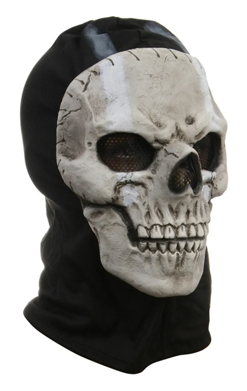 Call of Duty Ghost Mask Skull Full Face MW2 Cosplay Costume Mask for Sport Halloween Cosplay