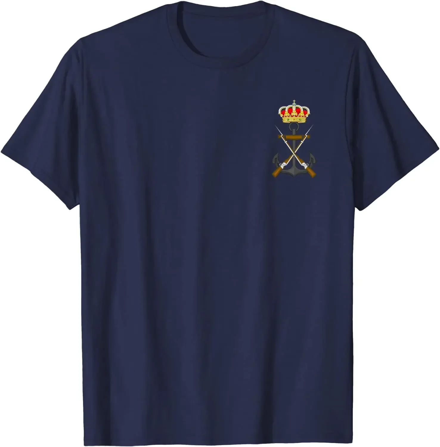 Infantería De Marina Española | Spanish Marine Corps T-Shirt 100% Cotton O-Neck Summer Short Sleeve Casual Mens T-shirt