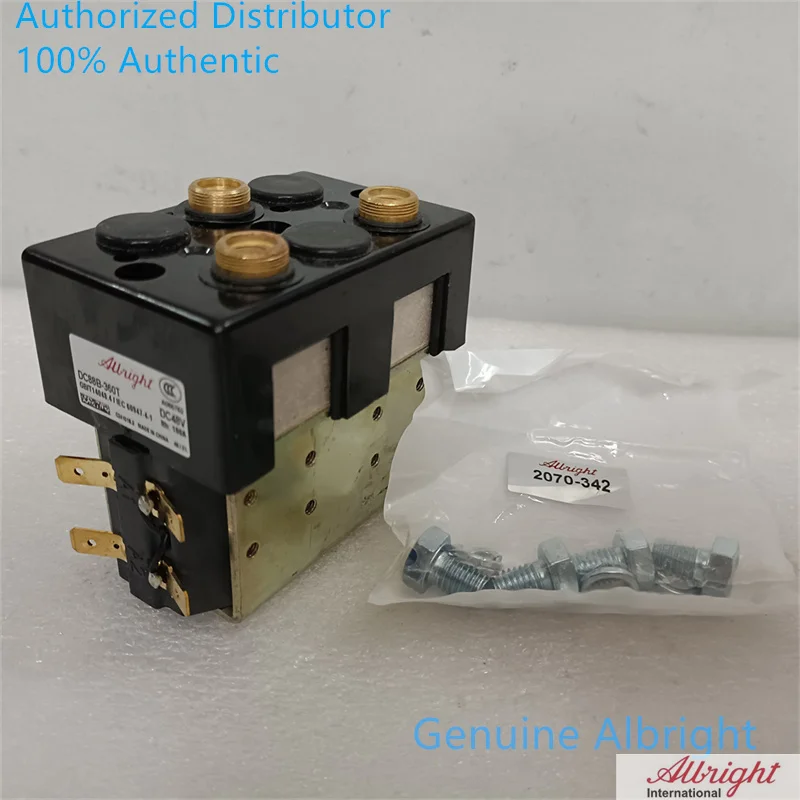 

Genuine Albright Reversing Contactor 48V DC88 DC88B-360T 48Volt Change Over Solenoid Relay Switch Forklift Pallet Truck Stacker