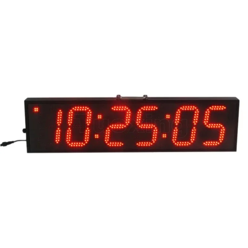 6-Inch Large Light Emitting Diode Motion Global Positioning System Clock 6-Bit Timing Monitoring and Tracking Device