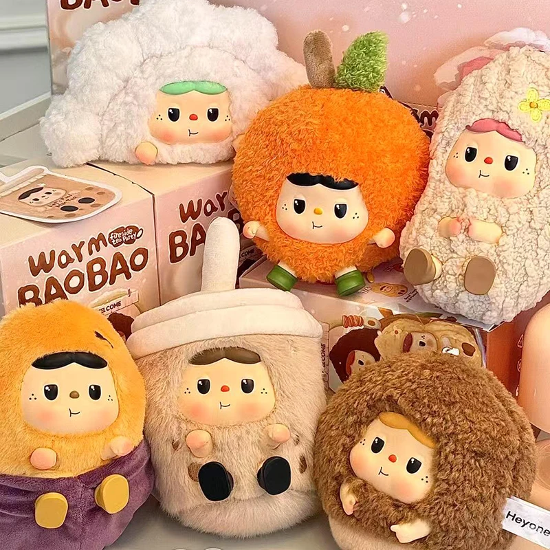 Hyeone Warm And Full Stove Tea Party Vinyl Plush Blind Box Doll Pendant Mystery Box New Year Surprise Toy Gift