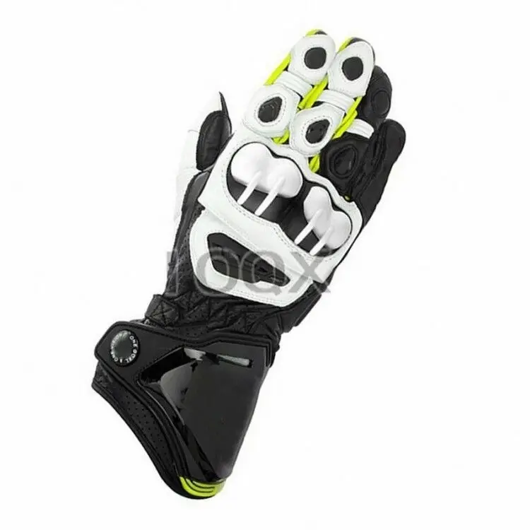 Alpines Gp Pro Motorcycle Leather Long Motorbike Racing Gloves