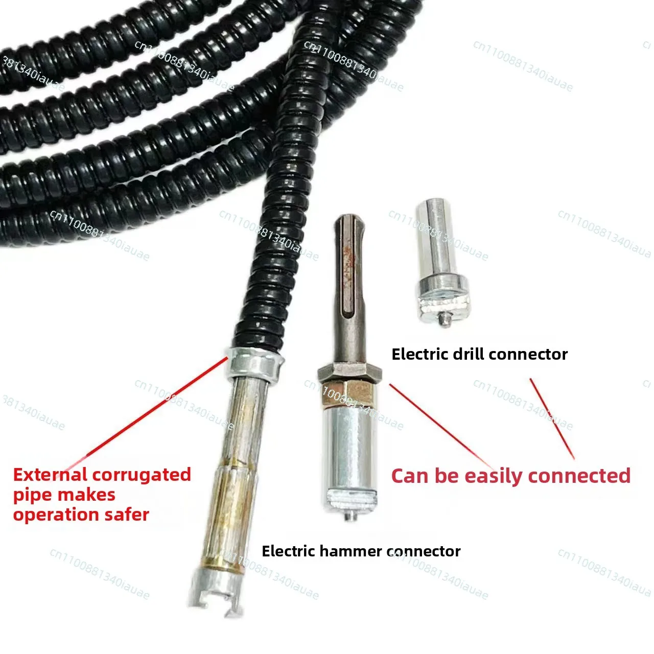 Flexible Shaft Corrugated Casing, Hand Drill, Dredging Spring, Kitchen Pipe, Oil Dredging