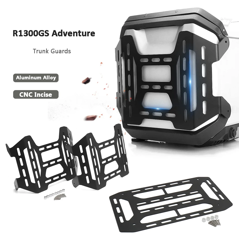 

For BMW R1300GS ADV GS 1300 R 1300 GS Adventure 2024 2025 New Motorcycle Aluminum Side Toolbox Top Tool Box Case Grille Guard