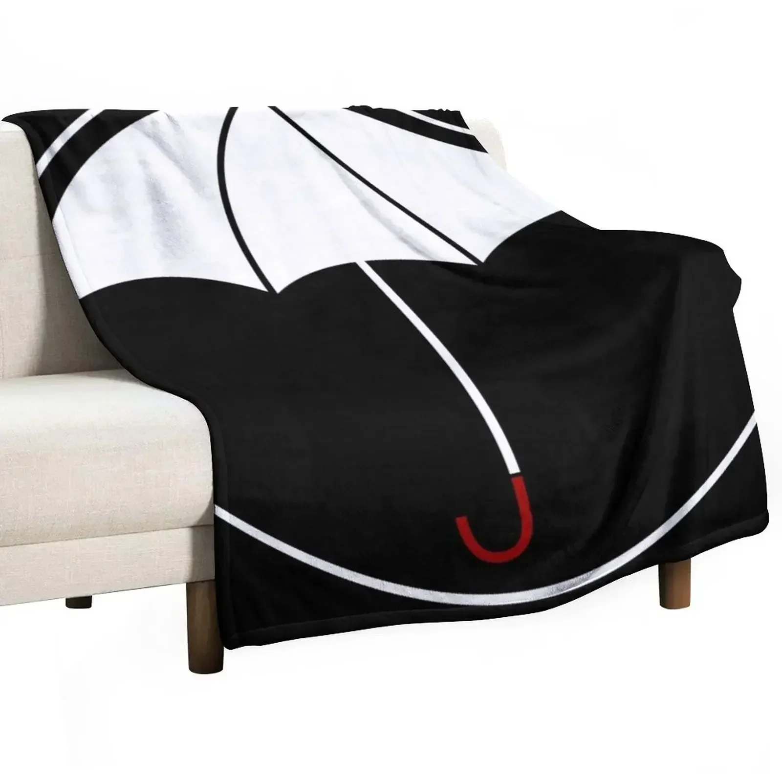 The Umbrella Academy - The Umbrella (White Variant) Throw Blanket Luxury Designer christmas gifts halloween Picnic Blankets