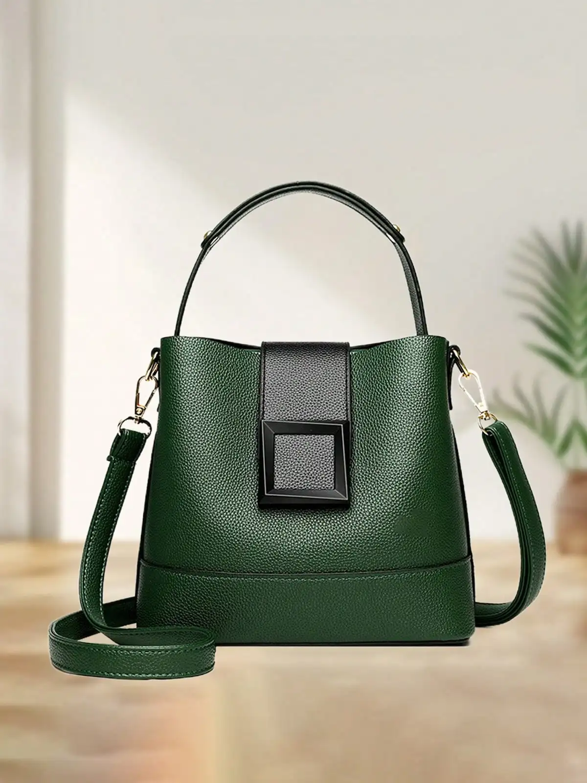 السيدات العلامة التجارية الجديدة أزياء دلو حقيبة بو تقليد الجلود الرجعية عارضة الكتف حقيبة ساعي الكلاسيكية بلون حقيبة يد