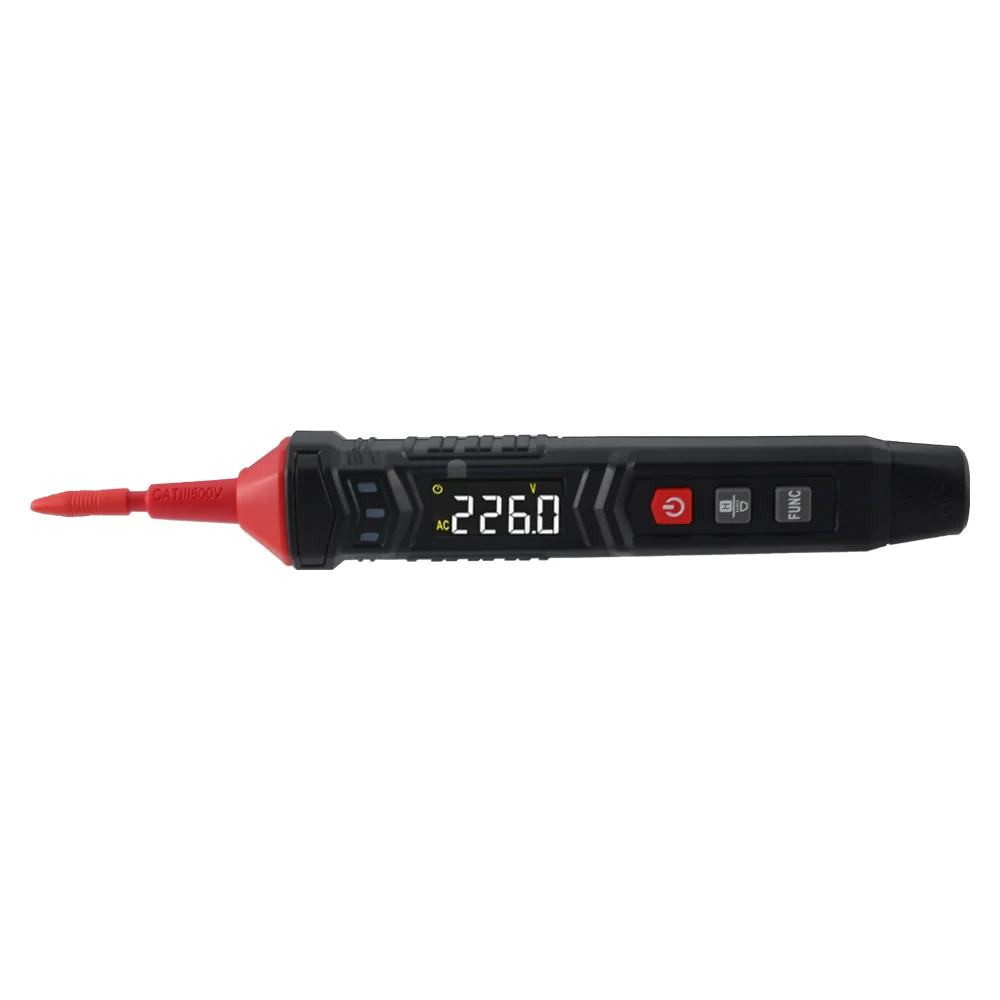 1pc HABOTEST HT121 Digital Multimeter 4000 Count Pen Type AC DC Voltage Frequency Capacitance Resistance Continuity Smart Tester