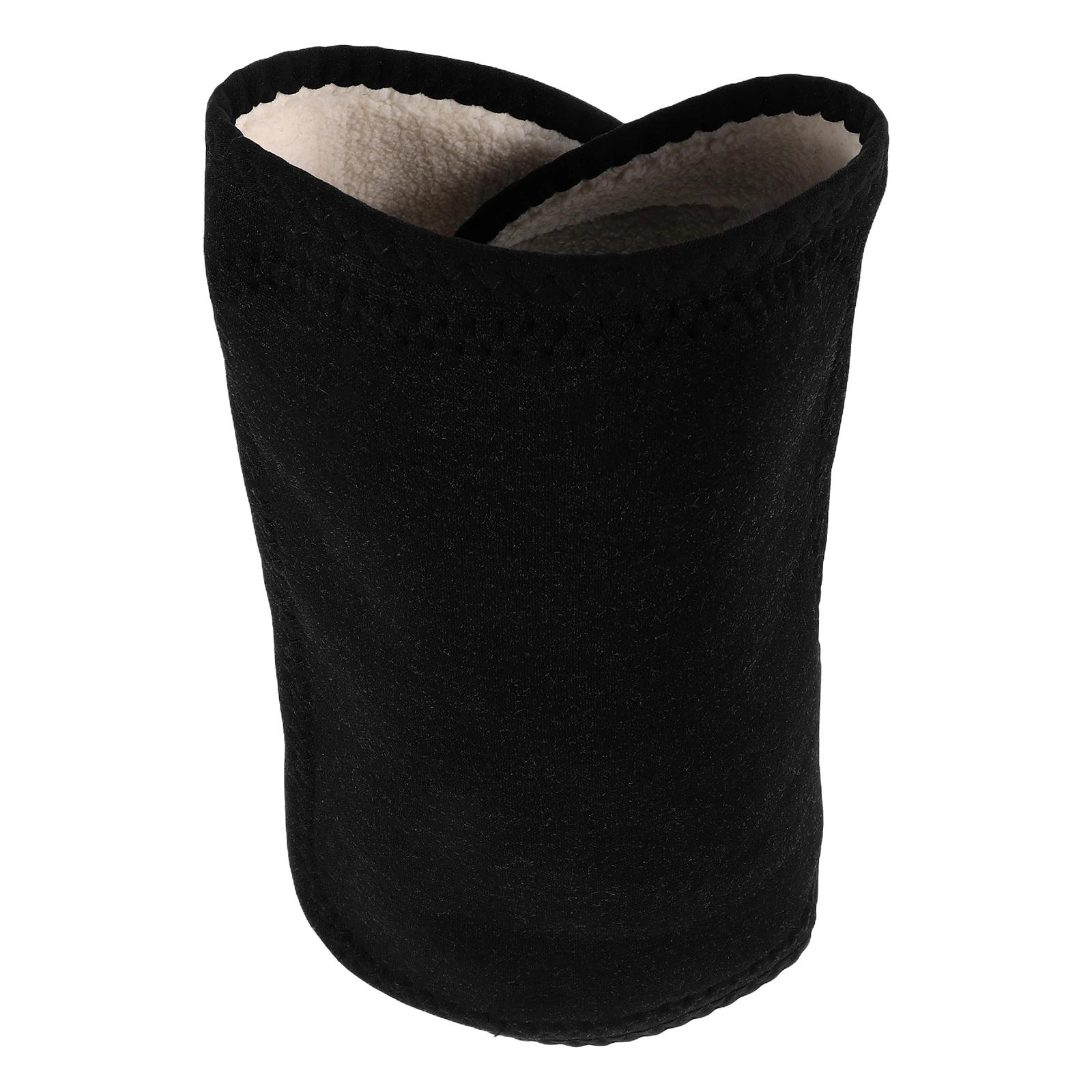 

Warm Knee Pads Thickened Fleece Lined Double Layer Composite Windproof Knee Protectors for Cycling Skiing Snowboard Winter Leg