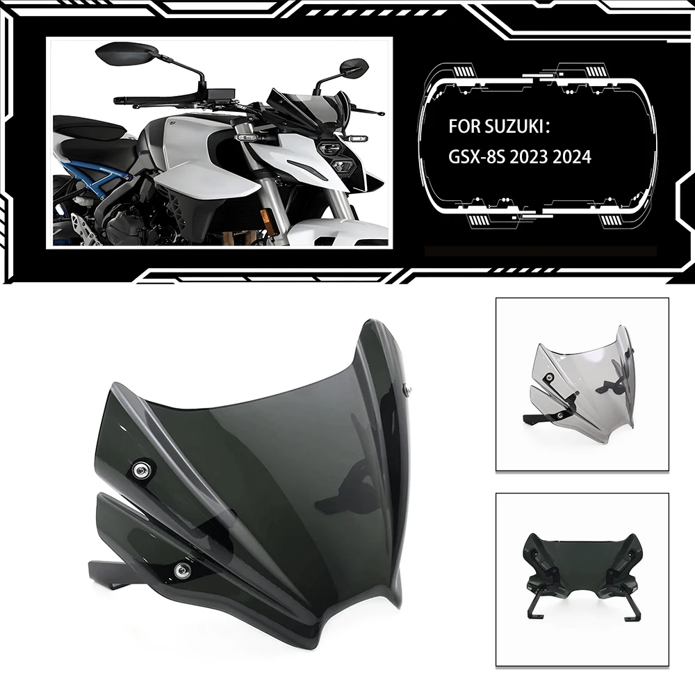 Motorcycle Accessories Sports Travel Windshield Sunshade - Protect Your Display for Suzuki GSX-8S 2023-2025