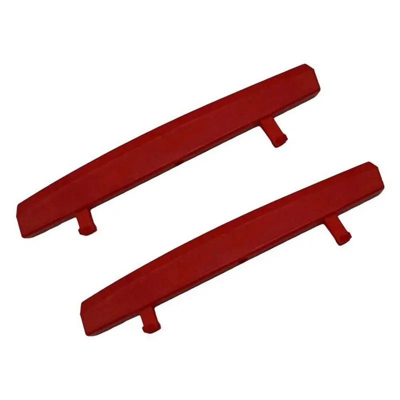 1 Pair Front Grille Insert Cover Trim Accessories For Dodge Ram 1500 2019-2022 Red-N32R