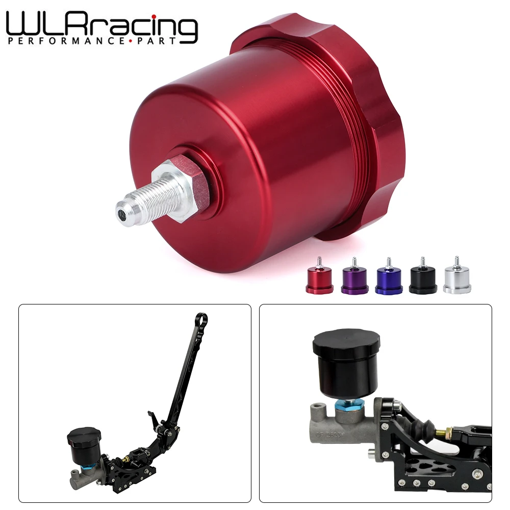 WLR - Aluminum Car Hydraulic Drift Rally M12*1.25 Handbrake Oil Tank For Fluid Reservoir E-brake WLR4611