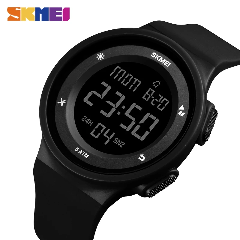 

SKMEI Youth Cool Digital Sport Watches For Men Women Student 5Bar Waterproof Countdown Wristwatch Alarm Clock Watch Reloj Hombre