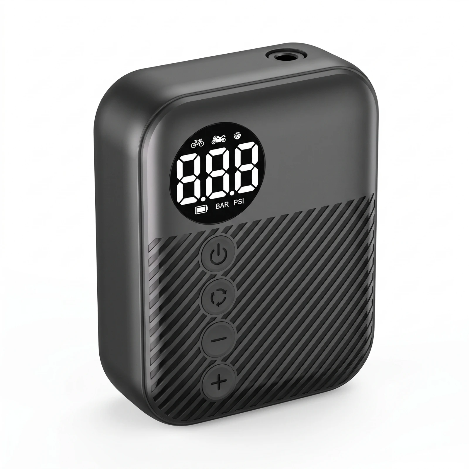 Electric Fiets Air Pump Cordless Luchtpomp Met Presta- En Schrader-Ventielen Fiets Pump Digital Electric Inflator Digitaal