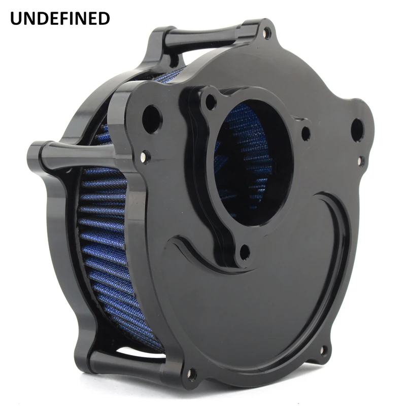 Air Cleaner Filter Intake For Harley Touring Models 2017 2018 2019 2020 2021 Softail Models 18-21 Motorcycle System Blue Filters